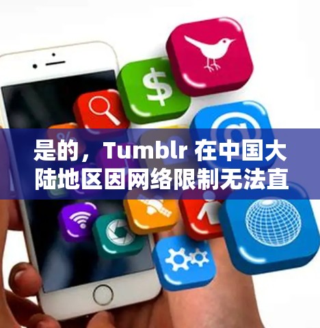 是的，Tumblr 在中国大陆地区因网络限制无法直接访问，需通过科学上网（VPN/代理）才能登录和使用。以下是相关注意事项